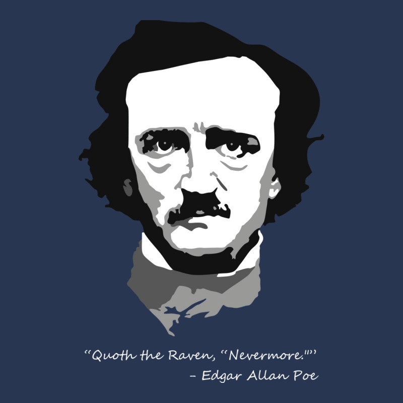 Edgar Allen Poe   Quoth The Raven Men Denim Jacket | Artistshot