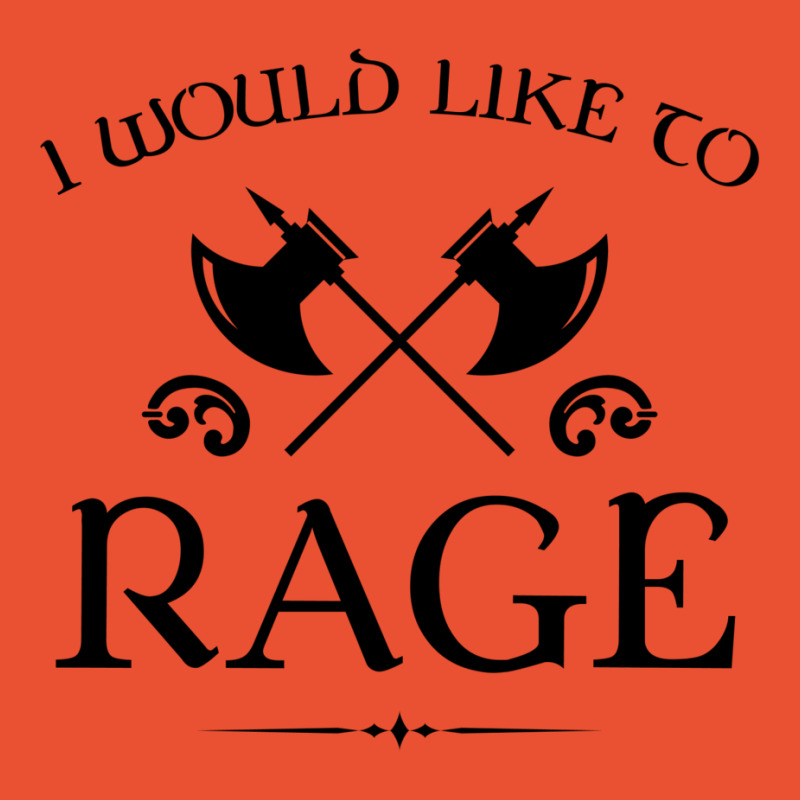 I Would Like To Rage Barbarian Ladies Fitted T-Shirt by sujinikhormap | Artistshot