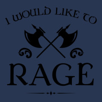 I Would Like To Rage Barbarian Ladies Denim Jacket | Artistshot