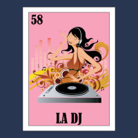 Loteria Mexicana Art Spanish Female Dj Design Mexi Ladies Denim Jacket | Artistshot