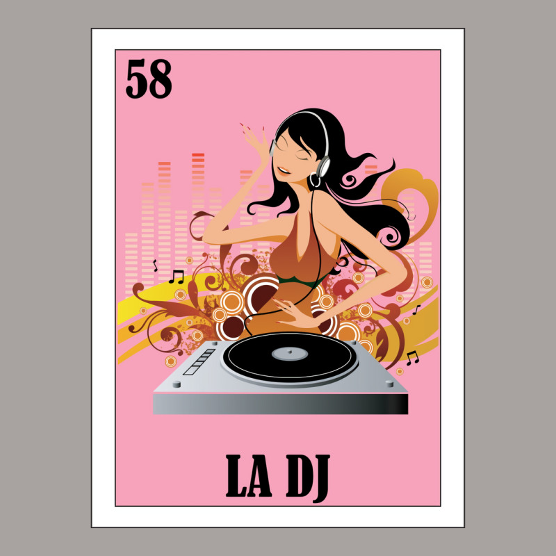 Loteria Mexicana Art Spanish Female Dj Design Mexi Racerback Tank by mvkvnsadeo9 | Artistshot