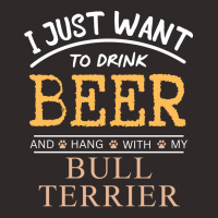 I Just Want To Drink Beer And Hang With My Bull Te Racerback Tank | Artistshot