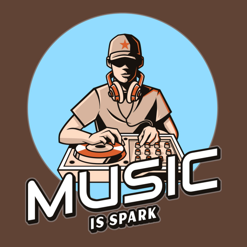 Music Is Spark Red T-shirt | Artistshot