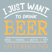 I Just Want To Drink Beer And Hang With My Otterho Unisex Sherpa-lined Denim Jacket | Artistshot