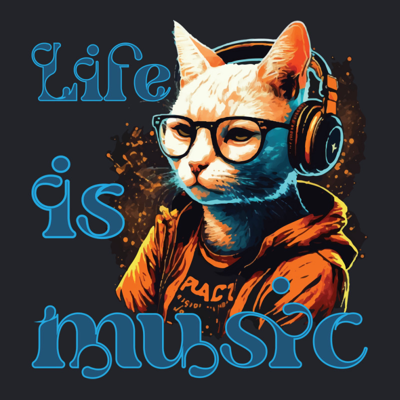 Life Is Music Gift Lightweight Hoodie | Artistshot