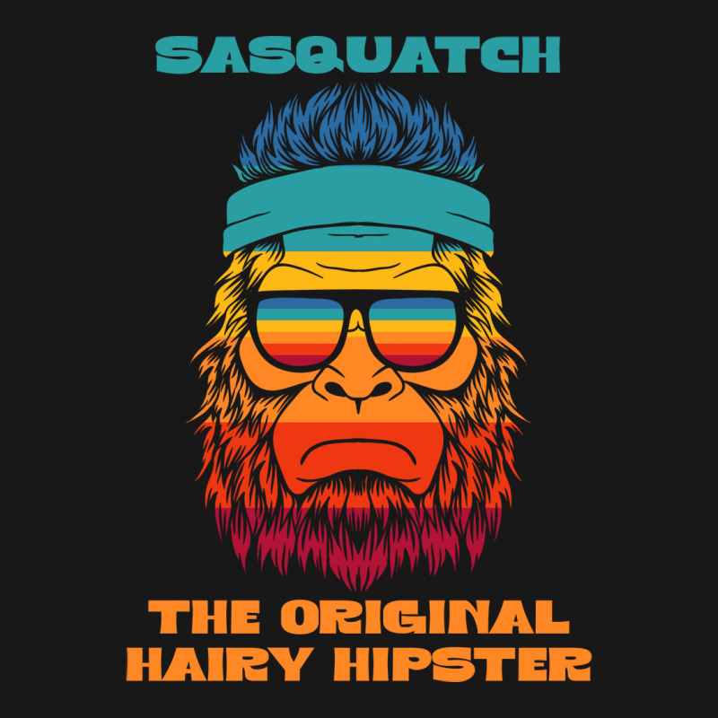 Sasquatch The Original Hairy Hipster Retro Vintage Flannel Shirt | Artistshot