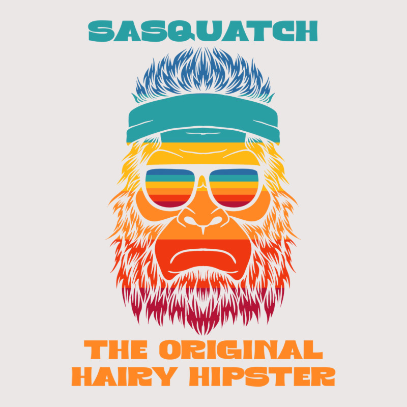 Sasquatch The Original Hairy Hipster Retro Vintage Pocket T-shirt | Artistshot