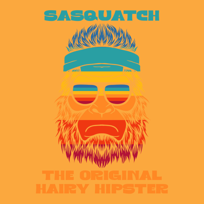 Sasquatch The Original Hairy Hipster Retro Vintage Zipper Hoodie | Artistshot