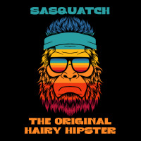 Sasquatch The Original Hairy Hipster Retro Vintage Men's Long Sleeve Pajama Set | Artistshot