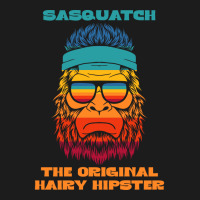 Sasquatch The Original Hairy Hipster Retro Vintage Hoodie & Jogger Set | Artistshot