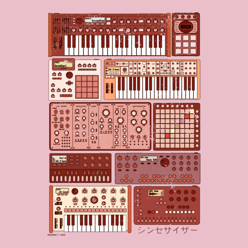 Synthesizers And Electronic Music Instruments Gift Adjustable Cap | Artistshot