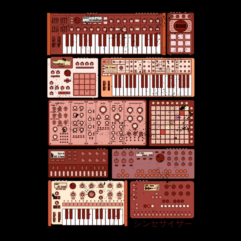 Synthesizers And Electronic Music Instruments Funn Adjustable Cap by dievivajfyi | Artistshot