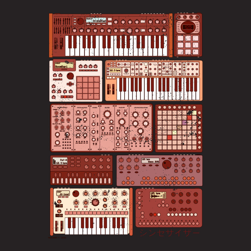 Synthesizers And Electronic Music Instruments Funn Vintage Cap by dievivajfyi | Artistshot