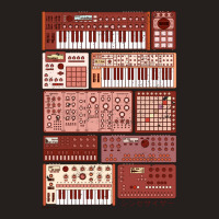 Synthesizers And Electronic Music Instruments Funn Tank Top | Artistshot