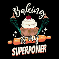 Baking Is My Superpower Funny Cupcake Cake Pastry Fleece Short | Artistshot