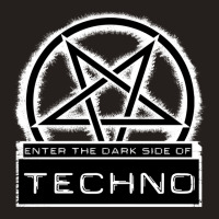 Dark Side Of Techno White Humor Tank Top | Artistshot