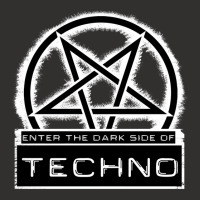 Dark Side Of Techno White Humor Champion Hoodie | Artistshot