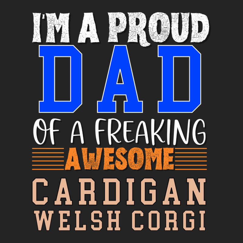 Im A Proud Dad Of A Freaking Awesome Cardigan Wels 3/4 Sleeve Shirt by mungiuweetis | Artistshot