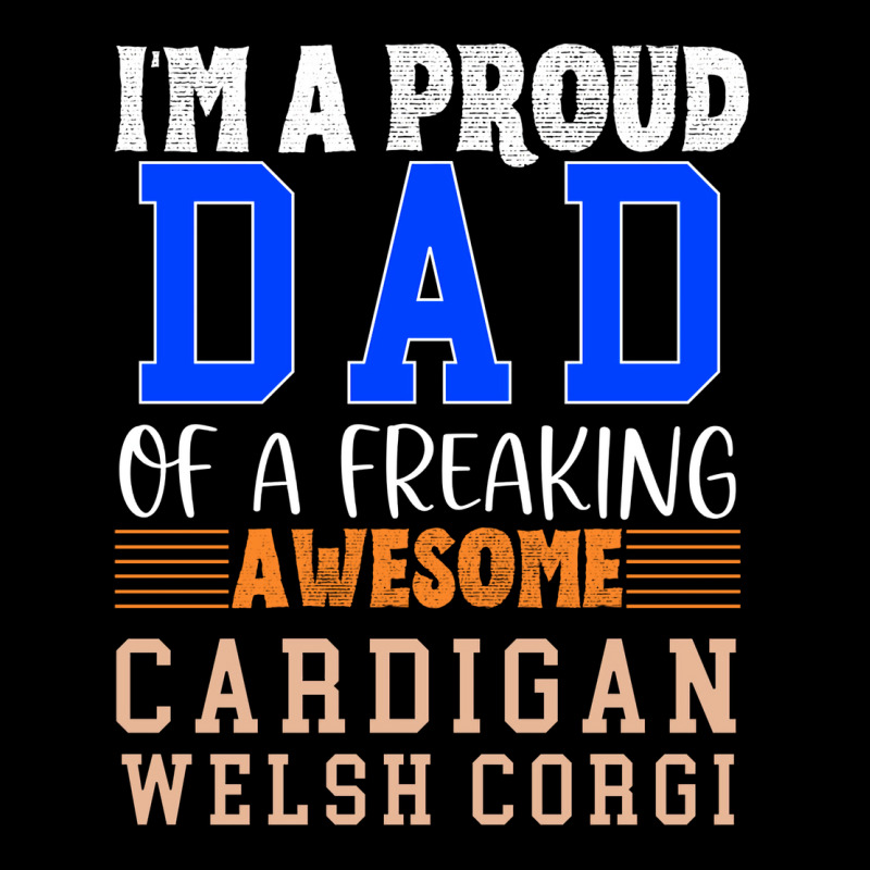 Im A Proud Dad Of A Freaking Awesome Cardigan Wels Long Sleeve Shirts by mungiuweetis | Artistshot