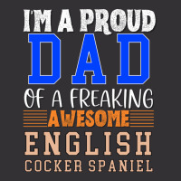 Im A Proud Dad Of A Freaking Awesome English Cocke Vintage Hoodie | Artistshot