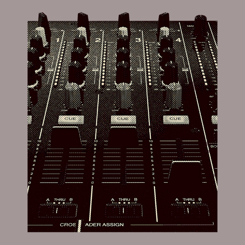 Dj Mixer Fader And Knobs Photo Vintage Short | Artistshot