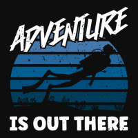 Adventure Is Out There Scuba Diving Diver Humor Crop Top | Artistshot