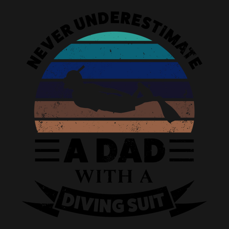 Dad With A Diving Suit Gifts Fathers Day Vintage Flannel Shirt by rmngamra2 | Artistshot