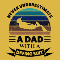 Dad With A Diving Suit Gifts Fathers Day Vintage Classic T-shirt | Artistshot