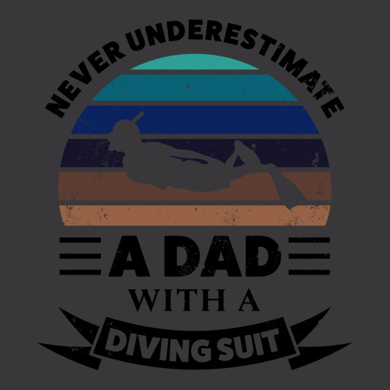 Dad With A Diving Suit Gifts Fathers Day Vintage Ladies Curvy T-Shirt by rmngamra2 | Artistshot