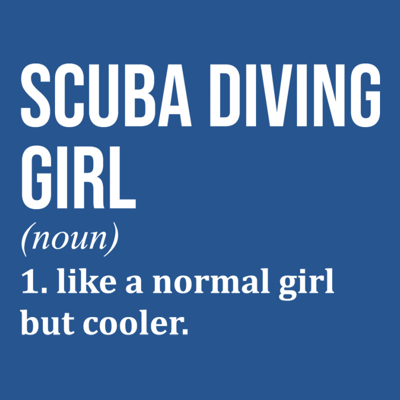 Scuba Diver Love Ladies Fitted T-Shirt by skripsirasd | Artistshot