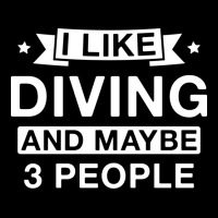 I Like Diving And Maybe 3 People Music Unisex Jogger | Artistshot