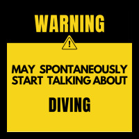 Funny Diving Warning May Spontaneously Start Talki Kids Cap | Artistshot