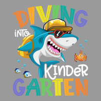 Diving Into Kindergarten Shark Backpack Back To Sc Graphic T-shirt | Artistshot