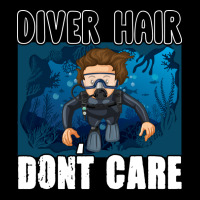 Diver Hair Dont Care Scuba Diving Diver Girl Cropped Sweater | Artistshot