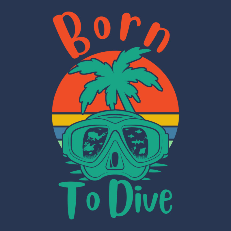 Born To Dive Love Diving 80s Ladies Denim Jacket by dzaljogranjaw | Artistshot