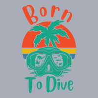 Born To Dive Love Diving 80s Tank Dress | Artistshot