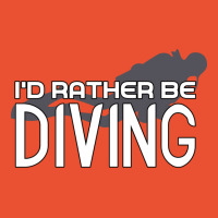 Id Rather Be Diving Boy Ladies Fitted T-shirt | Artistshot