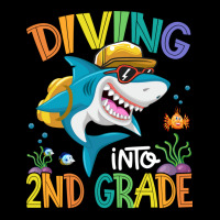 Diving Into 2nd Grade Shark Backpack Back To Schoo Legging | Artistshot