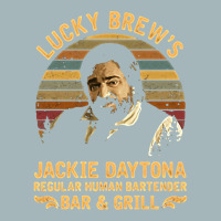 Lucky Brew's Jackie Daytona Regular Human Bartende Unisex Sherpa-lined Denim Jacket | Artistshot