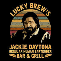 Lucky Brew's Jackie Daytona Regular Human Bartende Men's 3/4 Sleeve Pajama Set | Artistshot