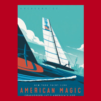 America's Cup   American Magic Poster   Auckland 2 Classic T-shirt | Artistshot