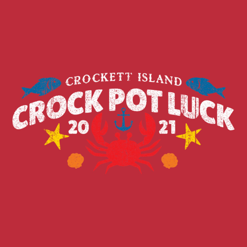 Crockett Island Crock Pot Luck Pocket T-Shirt by foderaeachoe | Artistshot