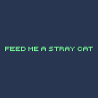 Feed Me A Stray Cat Men Denim Jacket | Artistshot