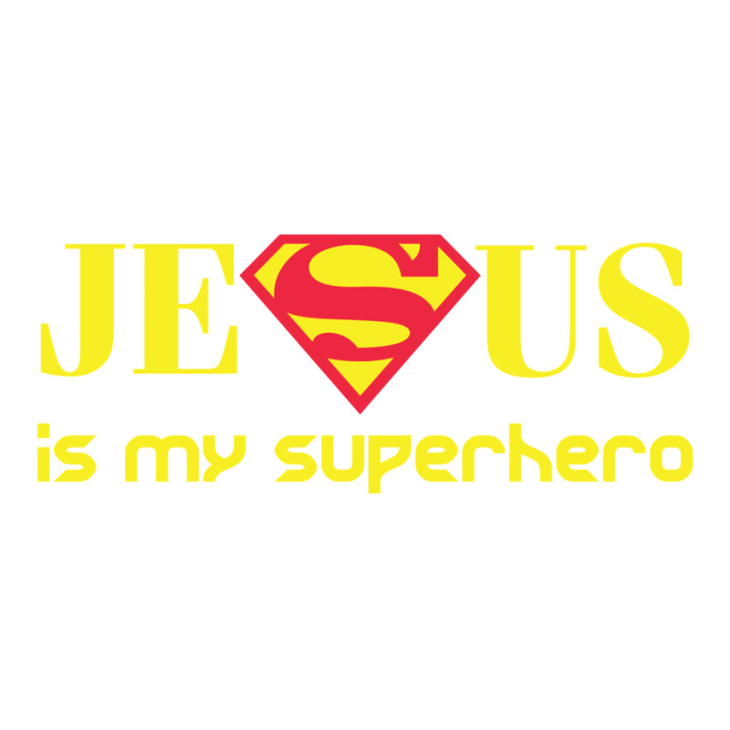 Jesus Is My Superhero Crewneck Sweatshirt | Artistshot