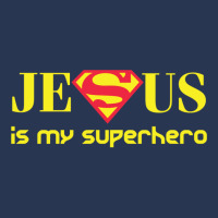 Jesus Is My Superhero Men Denim Jacket | Artistshot