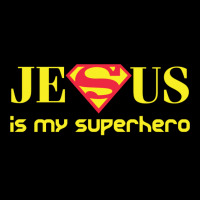 Jesus Is My Superhero Fleece Short | Artistshot