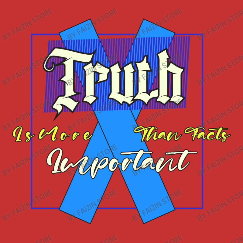 Truth Is More Important Than Facts V-Neck Tee by Faizin Store | Artistshot