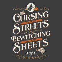 Cursing In The Streets   Vintage Funny Witch Typog Men's Polo Shirt | Artistshot