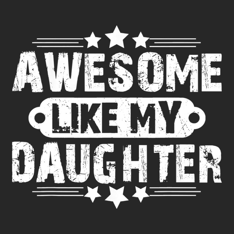 Awesome Like My Daughter Mothers Father's Day Gift Men's T-shirt Pajama Set | Artistshot