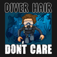 Diver Hair Dont Care Scuba Diving Diver Nostalgia Flannel Shirt | Artistshot